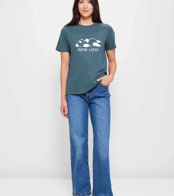 Maybe Later Women Half Sleeve T-Shirt