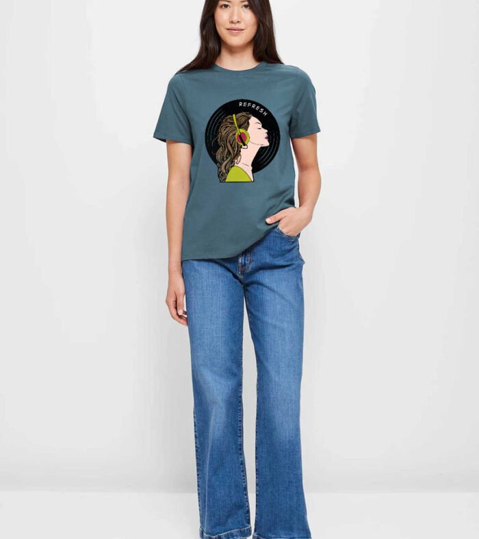 Refreshing Women Half Sleeve T Shirt