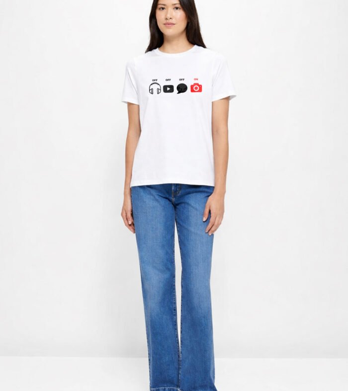 Capture Women half sleeve T-shirt