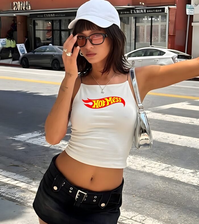 HOT MESS CLOUD CREAM TANK TOP