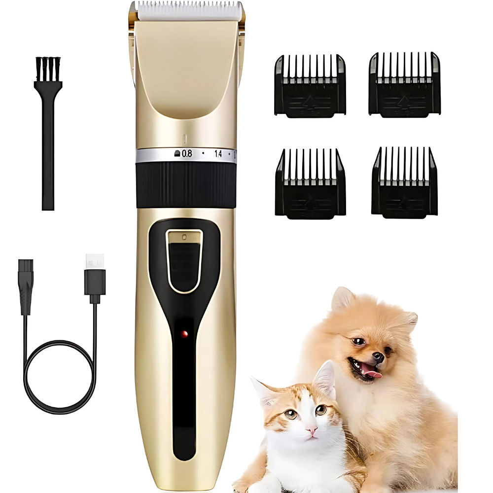 Chullbull Professional Hair Clippers Set Rechargeable Trimmer for Dogs and Cats
