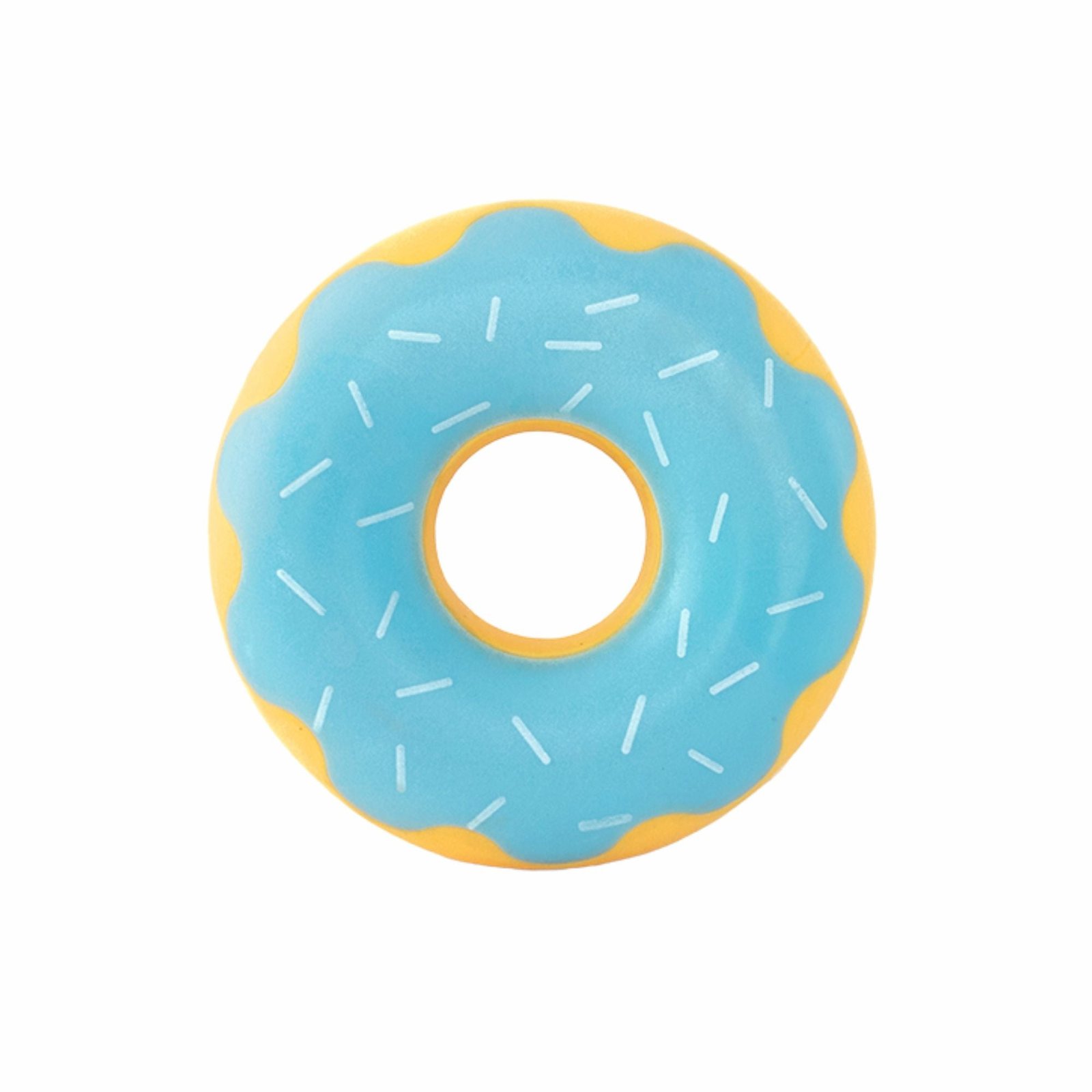 Zippy Paws Zippy Blueberry Tuff Donutz Plush Toy for Dogs