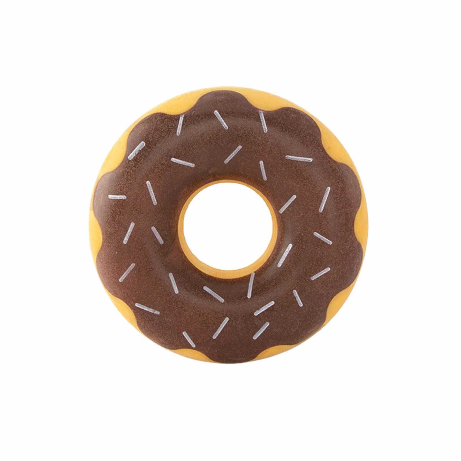 Zippy Paws Zippy Chocolate Tuff Donutz Plush Toy for Dogs