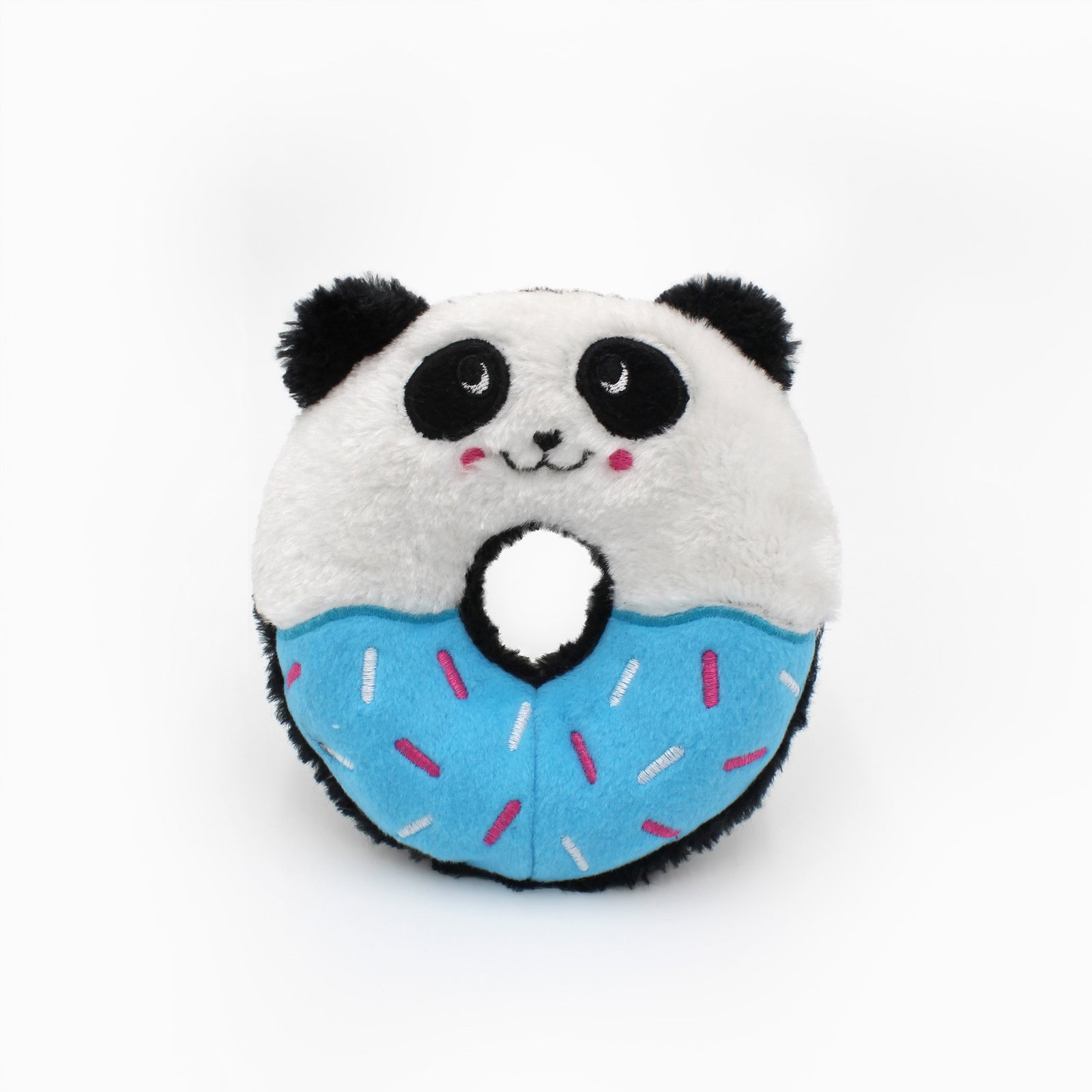 Zippy Paws Buddies Panda Donutz Plush Toy for Dogs