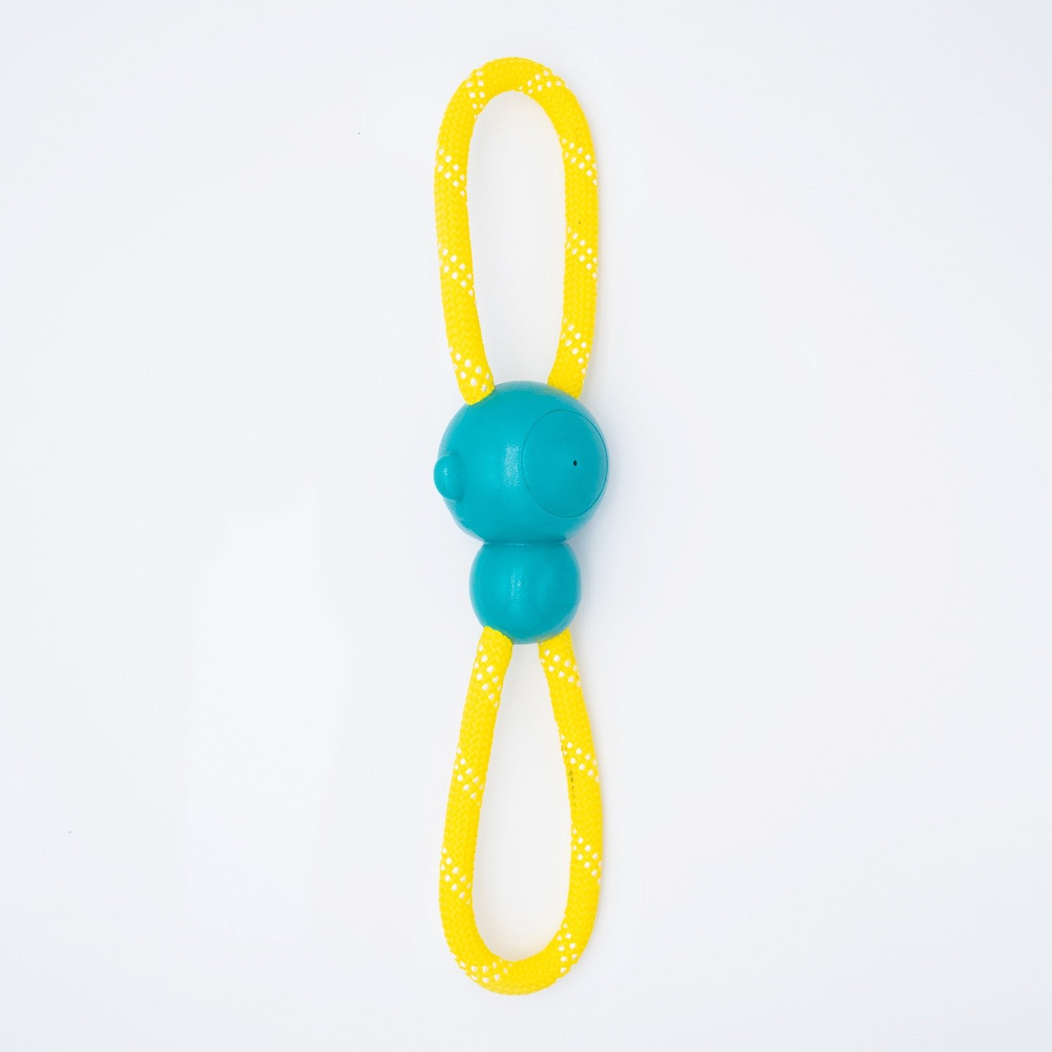 Zippy Paws ZippyTuff Monkey RopeTugz Plush Toy for Dogs (Teal)