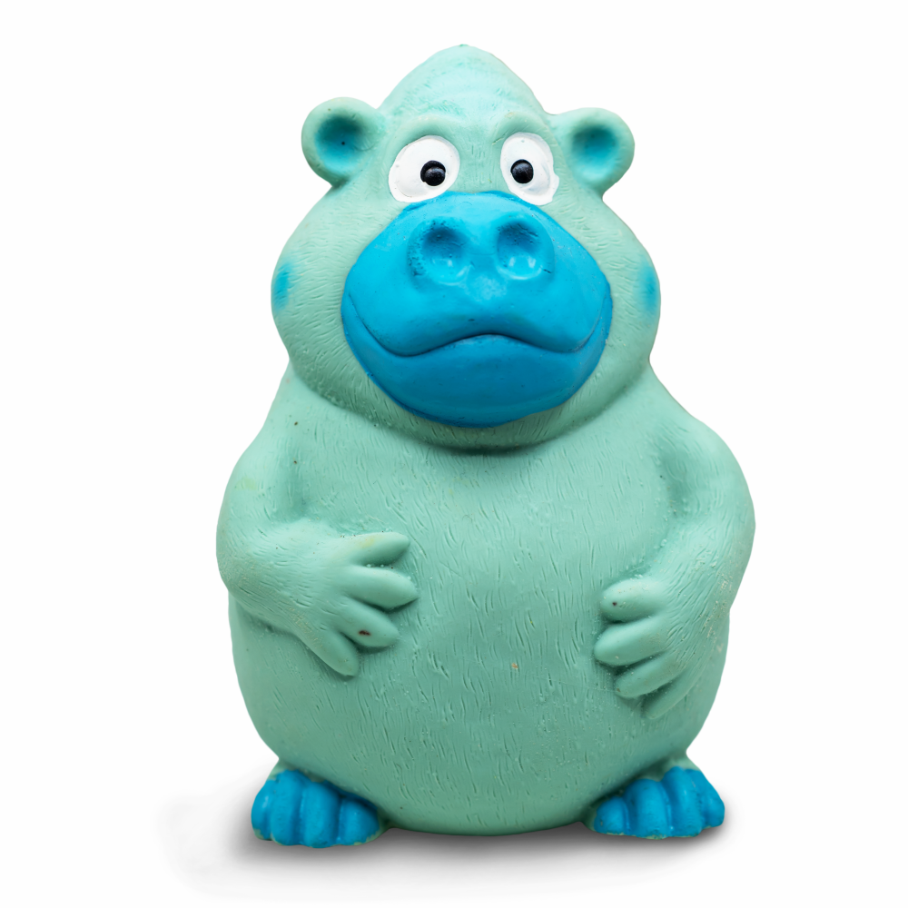 Barkbutler x Fofos Latex Bi Ape Toy for Dogs