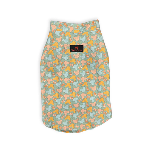 Pawgypets Mickey Overloaded Sando for Cats (Pastel Green)