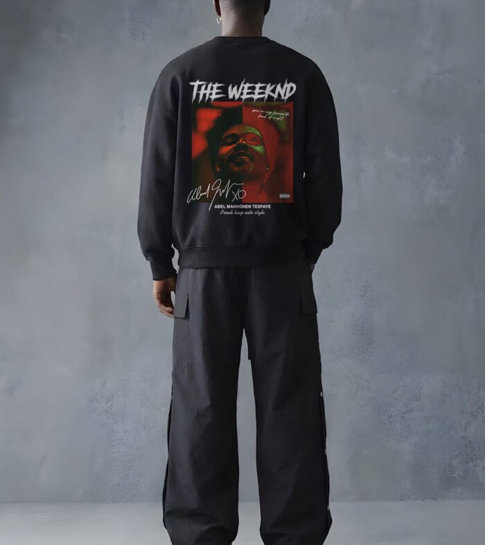 The Weeknd Drop Shoulder Premium Terry Sweatshirt