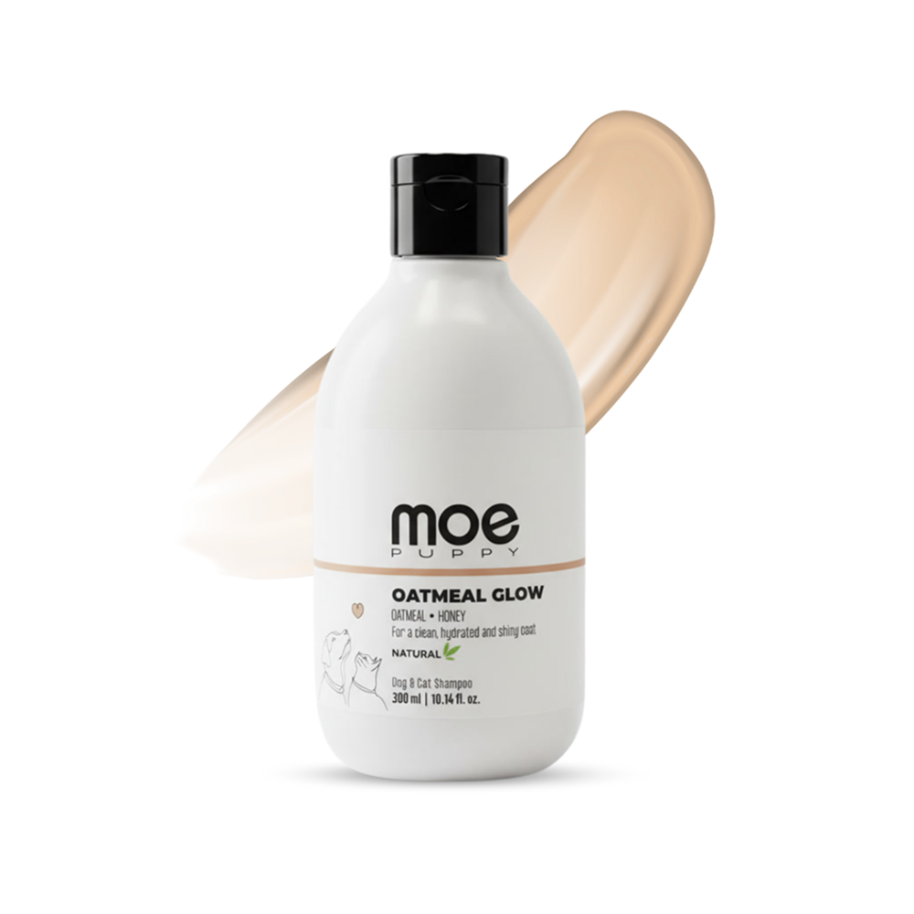 Moe Puppy Oatmeal Glow Shampoo for Dogs & Cats