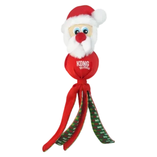 Kong Wubba Santa Claus Toy for Dogs (Red)