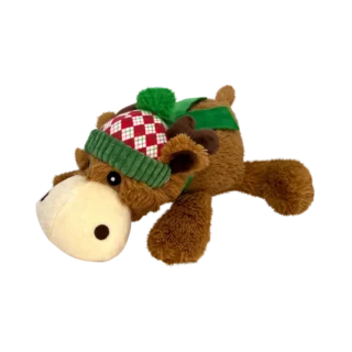 Kong Cozie Reindeer Toy for Dogs (Brown)
