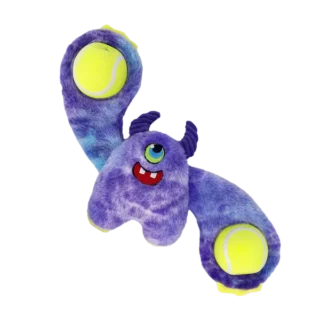 Kong Woozles Monster Plush Toy for Dogs (Purple)