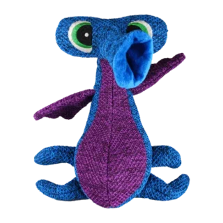 Kong Woozles Toy for Dogs (Blue)