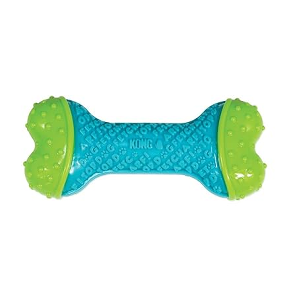 Kong CoreStrength Bone Toy for Dogs (Blue & Green)