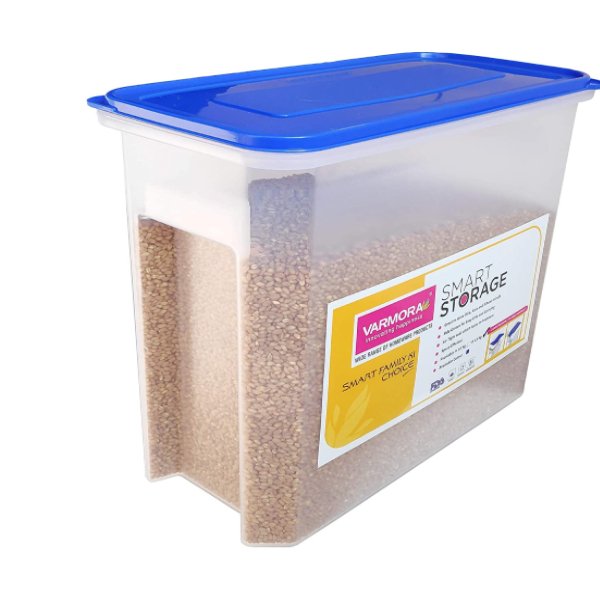 Varmora Smart Storage Plastic Container -Blue