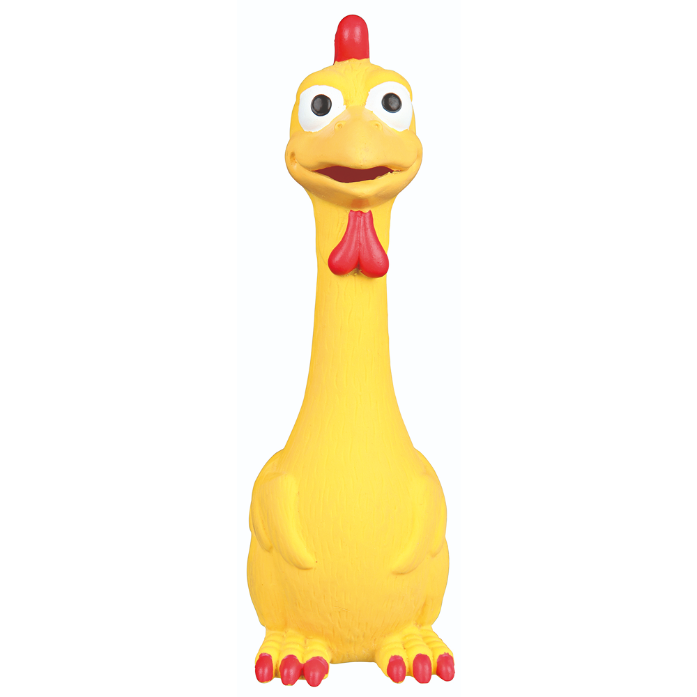 Trixie Bird Latex Toy for Dogs (Yellow)