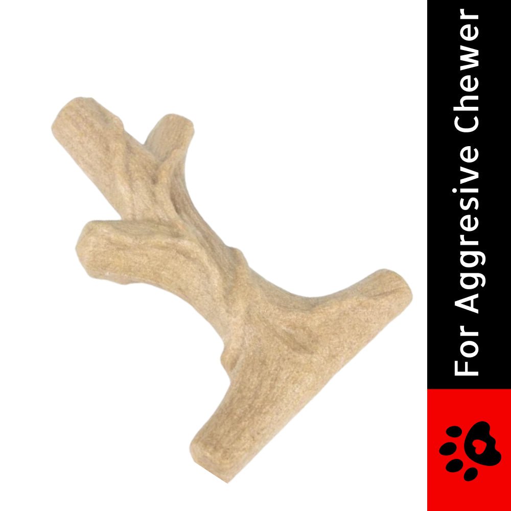Talking Dog Club Branch Out Wood Heavy Chew Toy for Dogs (Brown) - Image 3
