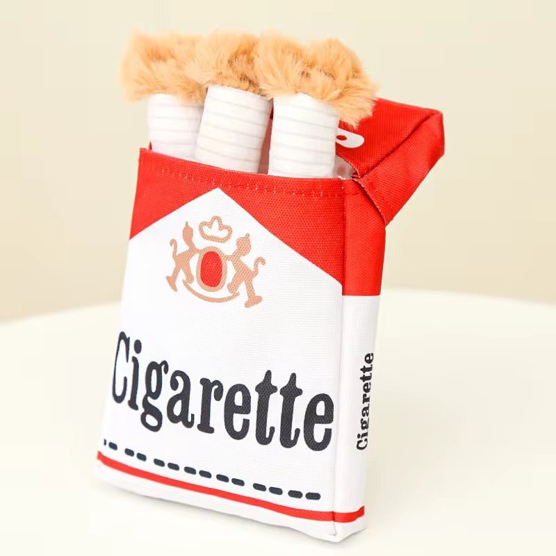 Talking Dog Club No Smoke Cigarette with Cover Plush Toy for Dogs