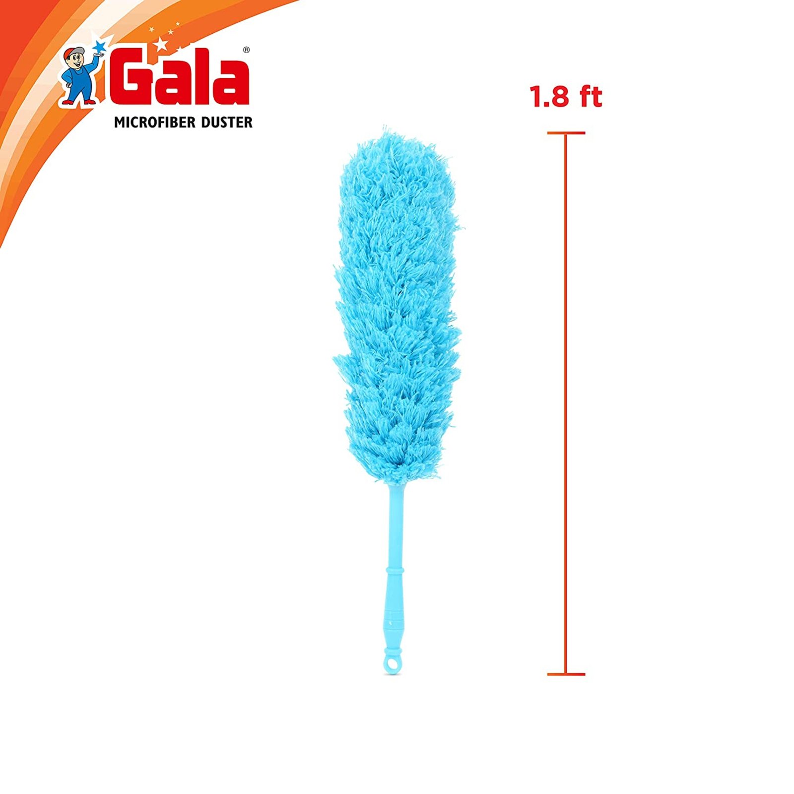 Gala – 153070 Multipurpose Microfiber Duster for Home and Car Use (Blue)