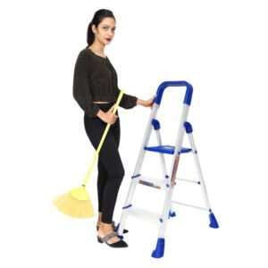 TNT Heavy Duty Ladder 3 Step Aluminium Maple Ladder ,1 Year Guarntee