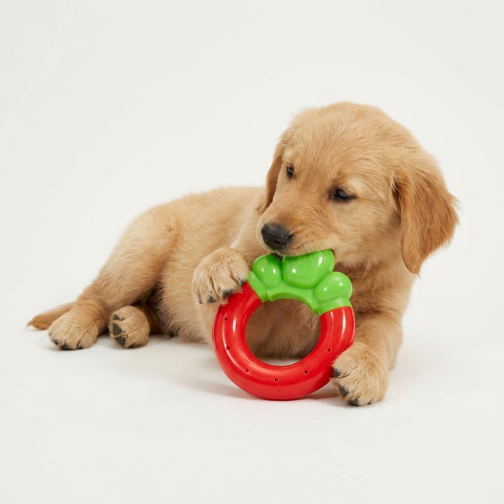 Skatrs Strawberry Ring Toy for Dogs - Image 2