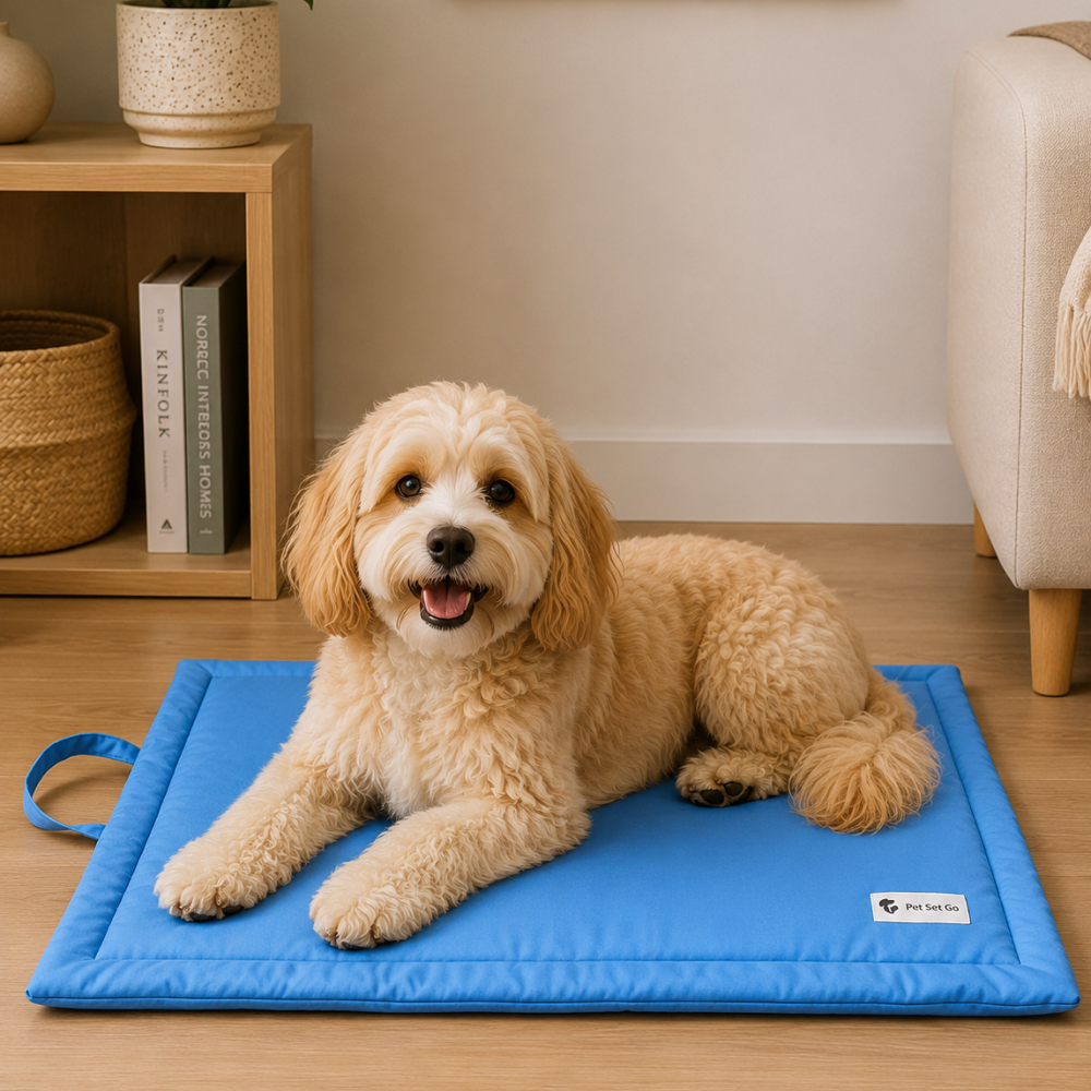 Pet Set Go Coloured Mat for Dogs (Blue)