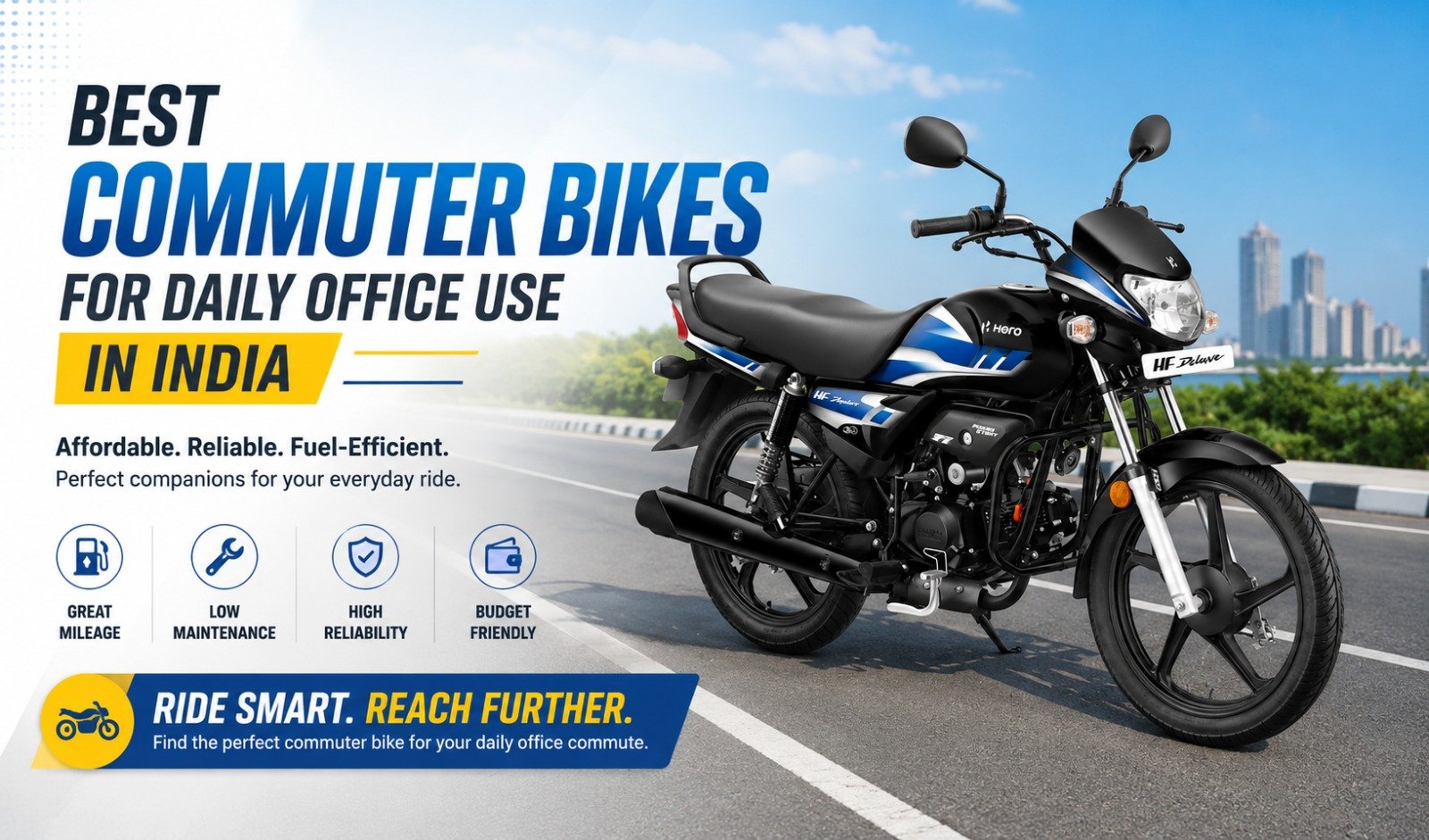 Used Bike Best Commuter Bikes for Daily Office Use in India - Winloo
