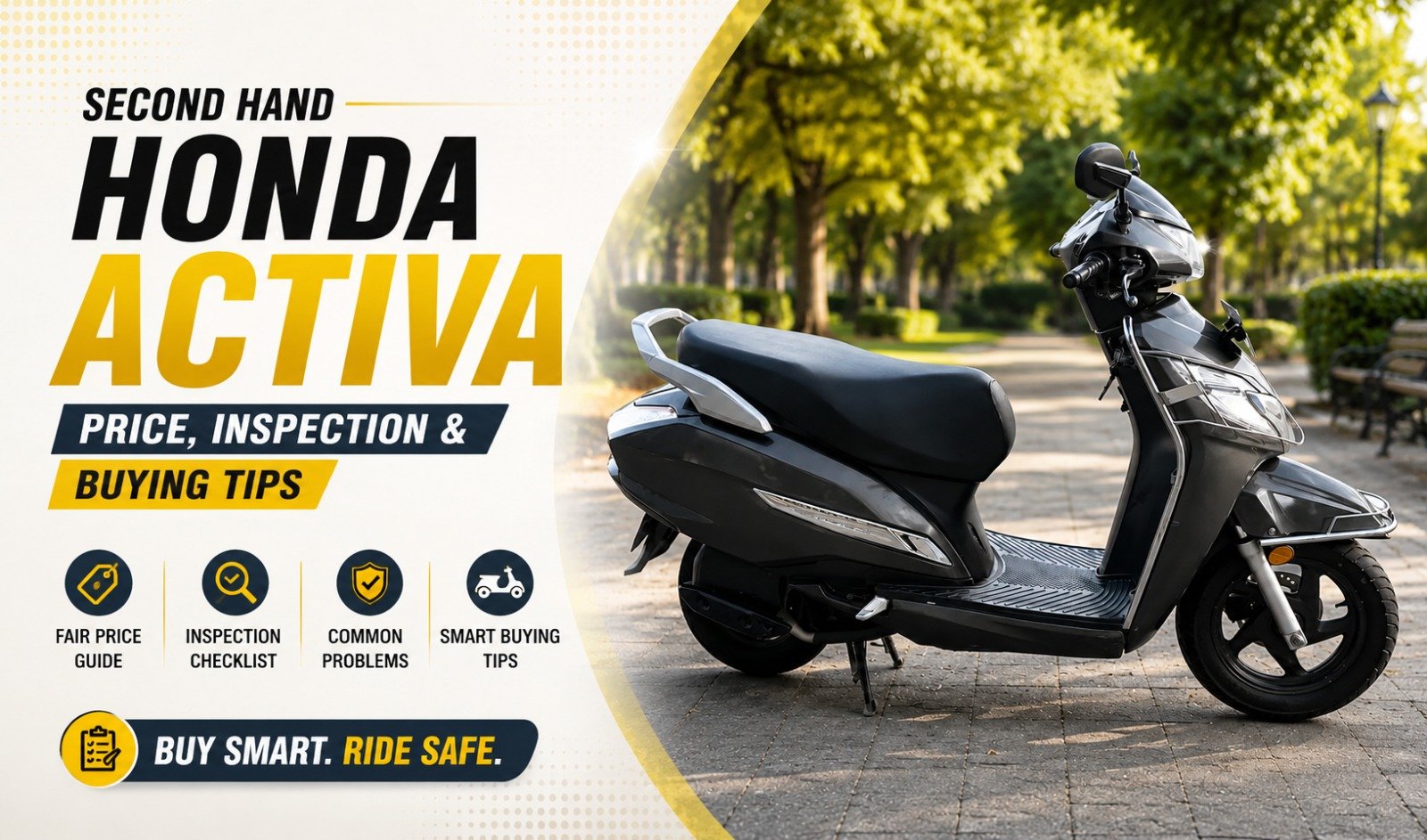 Second Hand Honda Activa: Price, Inspection & Buying Tips (2026 Guide)